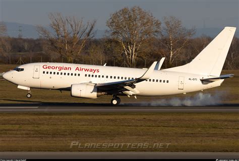 4L-GTI Airzena Georgian Airways Boeing 737-7CT(WL) Photo by Marcel ...