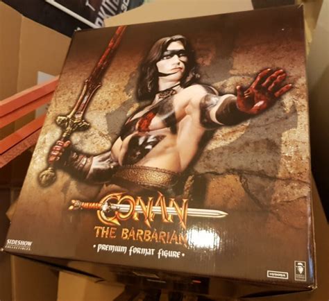 Sideshow Conan The Barbarian Exclusive Premium Format Statue Scale