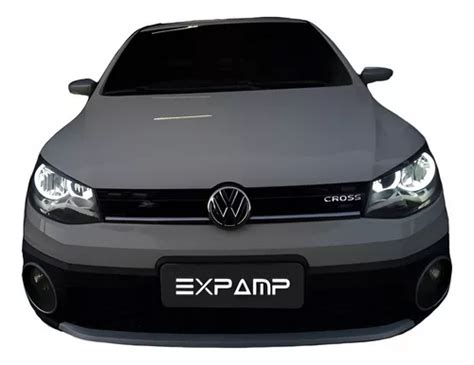 Olho De Anjo Led Drl P Vw Voyage Saveiro Gol G Parcelamento Sem Juros