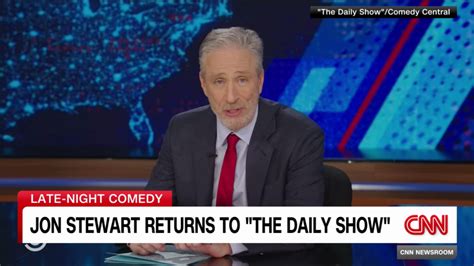 Jon Stewart Returns To Host ‘the Daily Show Cnn