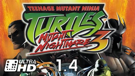 Tmnt 3 Mutant Nightmare Gamecube With Snowblinds Hd Texture Pack V1