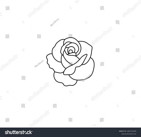 15,626 Simple rose outline Stock Vectors, Images & Vector Art ...