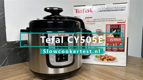 Tefal All In One CY505E Multicooker Review Test YouTube