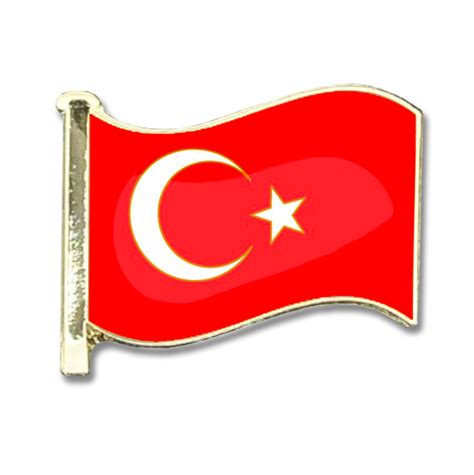 Turkey Flag Badge