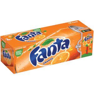 Fanta Orange Soda Fruit Flavored Soft Drink 12 Fl Oz 12 Pack