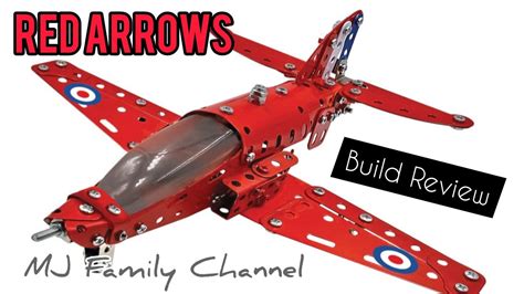 A Great Build Red Arrows Kit Meccano Style Build Review YouTube