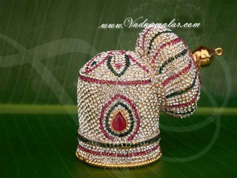 Vishnu Andaa Devi Amman Mukut Head Crown Accessories God Goddess Kreedam