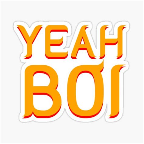 Yeah Boi Ainsley Harriott Funny Meme Classic Sticker For Sale By