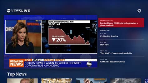 Abc News Live And Abc Stations Launch New Streaming Apps For Android Tv