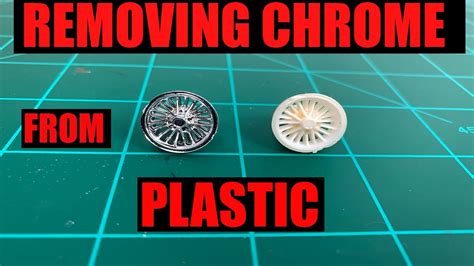 How To Remove Chrome From Plastic Model Parts YouTube