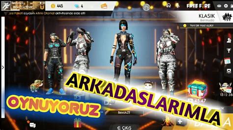 ARKADASLARIMLA OYNUYORUZ 3 FREE FIRE YouTube