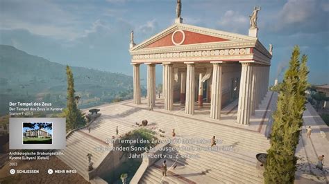 Assassin S Creed Origins Discovery Tour Der Tempel Des Zeus In