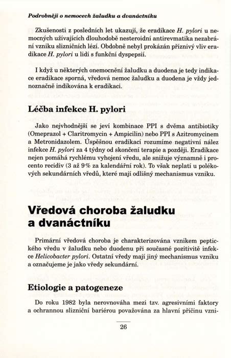 Kniha Nemoci žaludku a dvanáctníku Dieta šetřící a rady lékaře