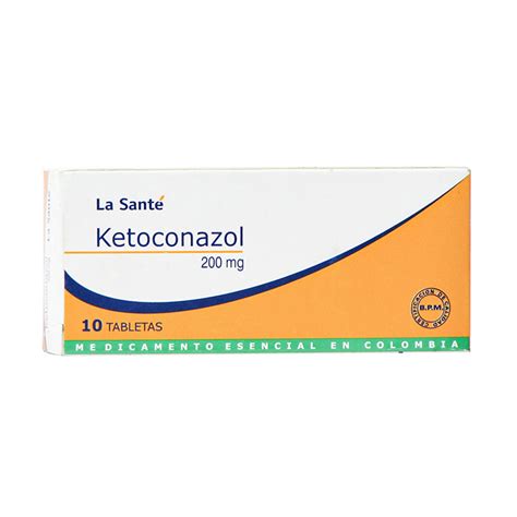 Ketoconazol 200 Mg 10 Tabletas Ls Drogueria Sanigi