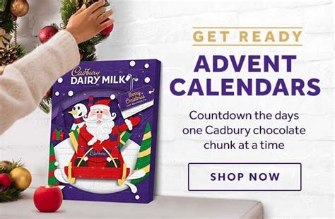 Cadbury Santa Workshop Chocolate Advent Calendar 308g Advent