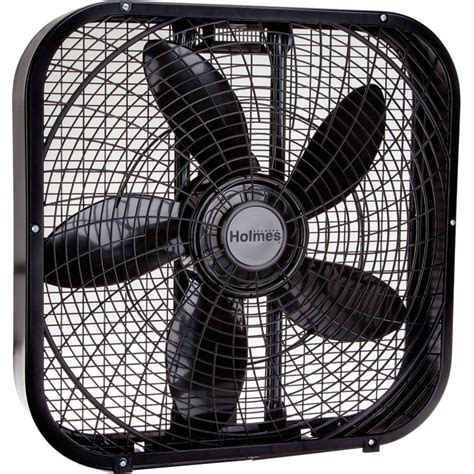 Holmes 20" Box Fan, Black - Walmart.com - Walmart.com