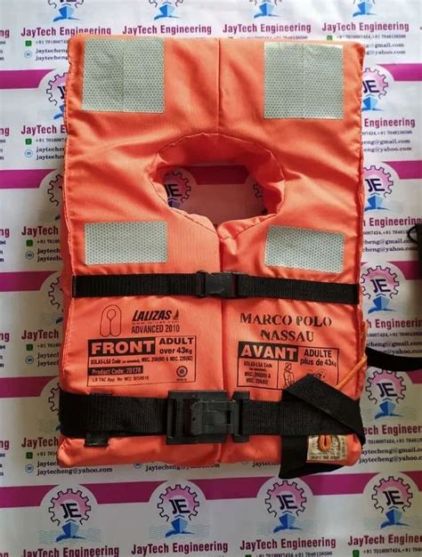 Polyethylene Foam Orange Marine LALIZAS Advanced 2010 Life Jacket For