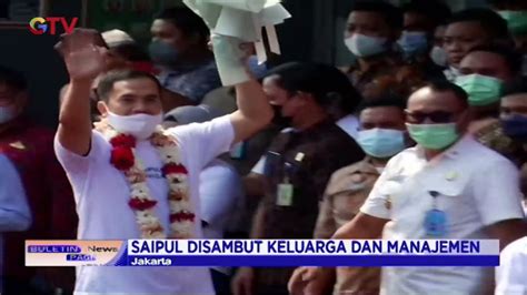 Saipul Jamil Hirup Udara Bebas Usai Mendekam Dipenjara Selama 5 Tahun