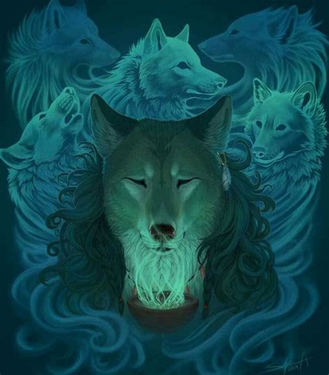 Pin By Jackie Llamazales On Wolves Wolf Spirit Animal Spirited Art