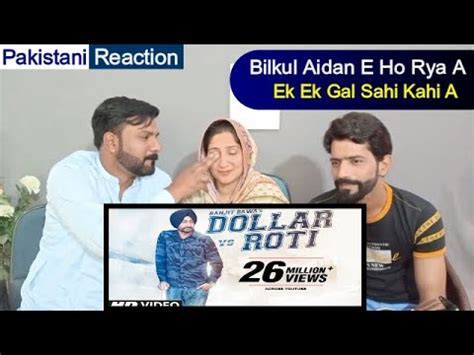 Dollar Vs Roti Ranjit Bawa Tagrareaction Pakistani Reaction Youtube