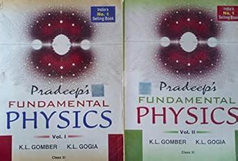 Amazon In Buy Pradeep S Fundamental Physics Vol Class By Kl