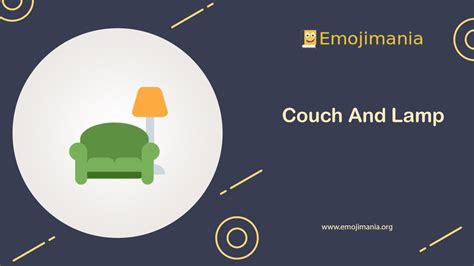 🛋 Meaning | Couch And Lamp Emoji | Copy and Paste