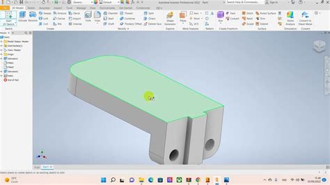 Tutorial Membuat Ms Corner Support Di Autodesk Inventor Youtube