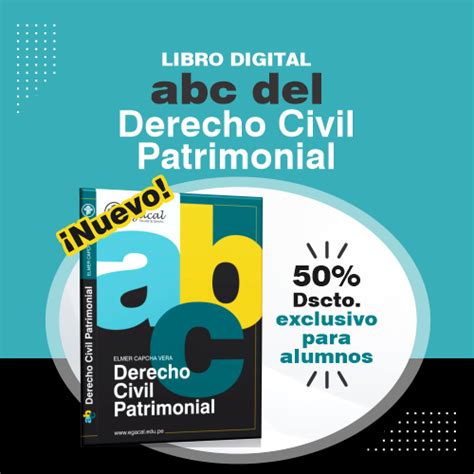 Nuevo Libro Digital ABC Del Derecho Civil Patrimonial EGACAL