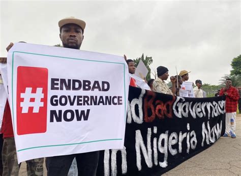 Endbadgovernance Protests Begin Across Nigerian Cities