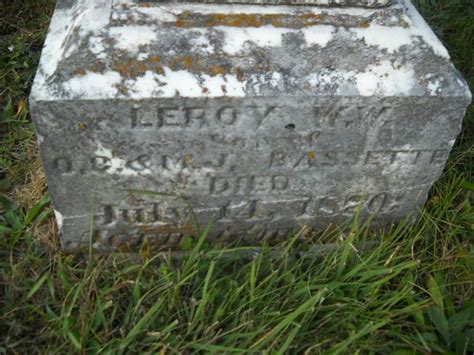 Leroy W Bassett M Morial Find A Grave