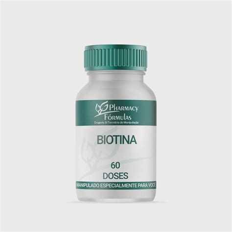 Biotina 5mg 60 Capsulas No Shoptime