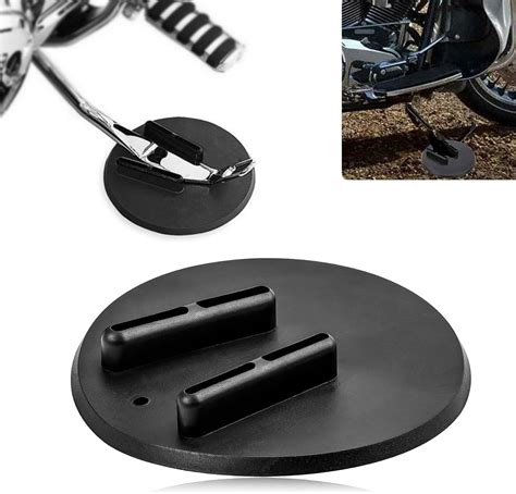 Kickstand Pad Parking Jiffy Stand For Harley And Most Motorcycles