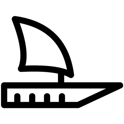 Sailboat Boat Sail Travel Ship Transportation 2 Vector Svg Icon Svg Repo