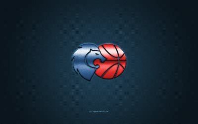 Download wallpapers CB Breogan, Spanish basketball club, red logo, blue ...