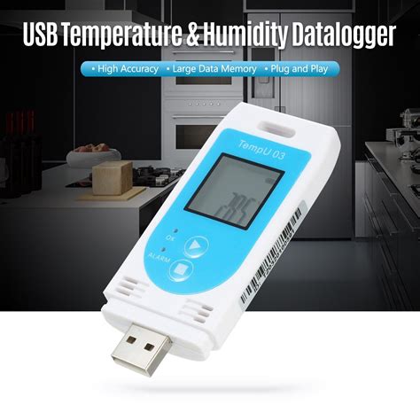 Kkmoon Usb Temperature Humidity Data Logger Reusable Rh Temp Datalogger