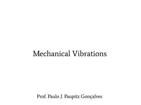 Pdf Mechanical Vibrations Unesp Dokumentips