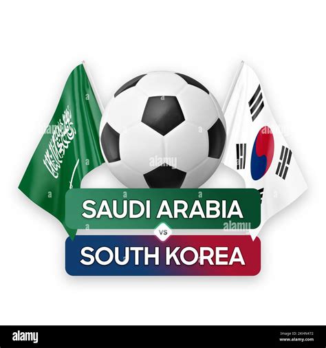 Saudi Arabia vs South Korea national teams soccer football match ...