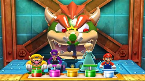 Mario Party The Top Minijuegos En Espanol Mario Vs Luigi Vs Wario