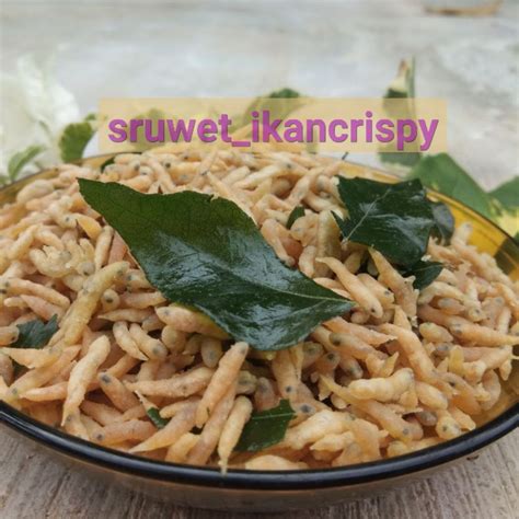 Jual Ikan Sruwet Crispy Daun Kari Salam Koja Shopee Indonesia