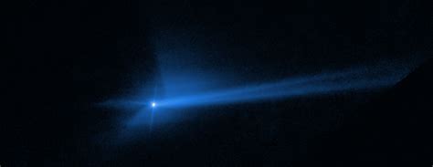 Hubble Captures Movie Of Dart Asteroid Impact Debris Nasa Science