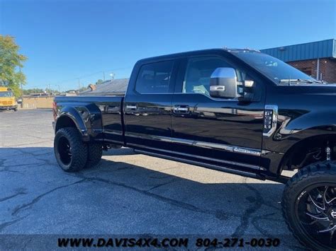 2021 Ford F 350 Platinum Superduty Dually 4x4 Diesel Lifted Pickup