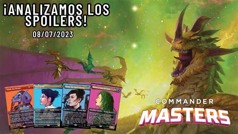 Spoilers Commander Masters Aparecen 5 Leyendas YouTube