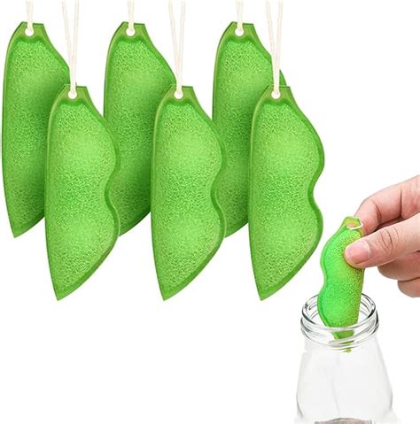 Amazon Wreagd Pcs Magic Reuseable Bean Bottle Cleaning Sponge