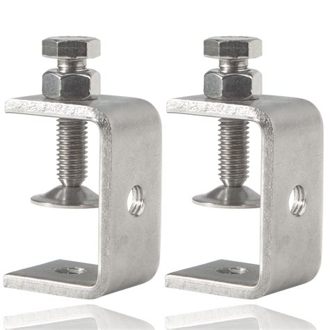 Stainless Steel C Clamps Mini Inch For Mounting Heavy Duty Metal U