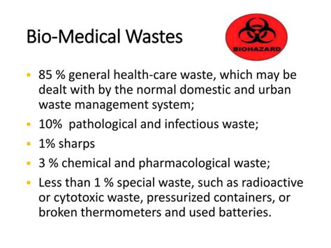 Bio Medical Waste Management Pptpptx