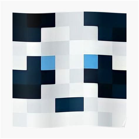 Minecraft Panda Face Poster By KPuneet Redbubble