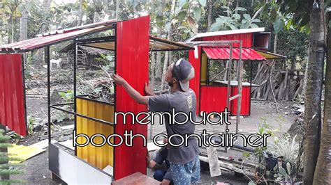 Cara Membuat Booth Container YouTube