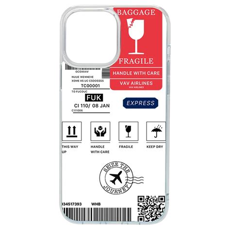 Buy QUIX Fragile Sticker Soft TPU Back Cover For Apple IPhone 14 Pro