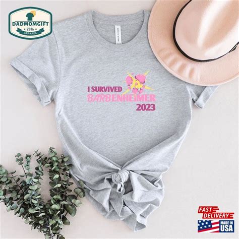 I Survived Barbenheimer 2023 Shirt Party Hoodie Unisex Dadmomt