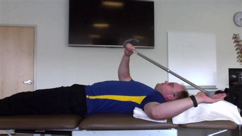 Supine Shoulder External Rotation Youtube